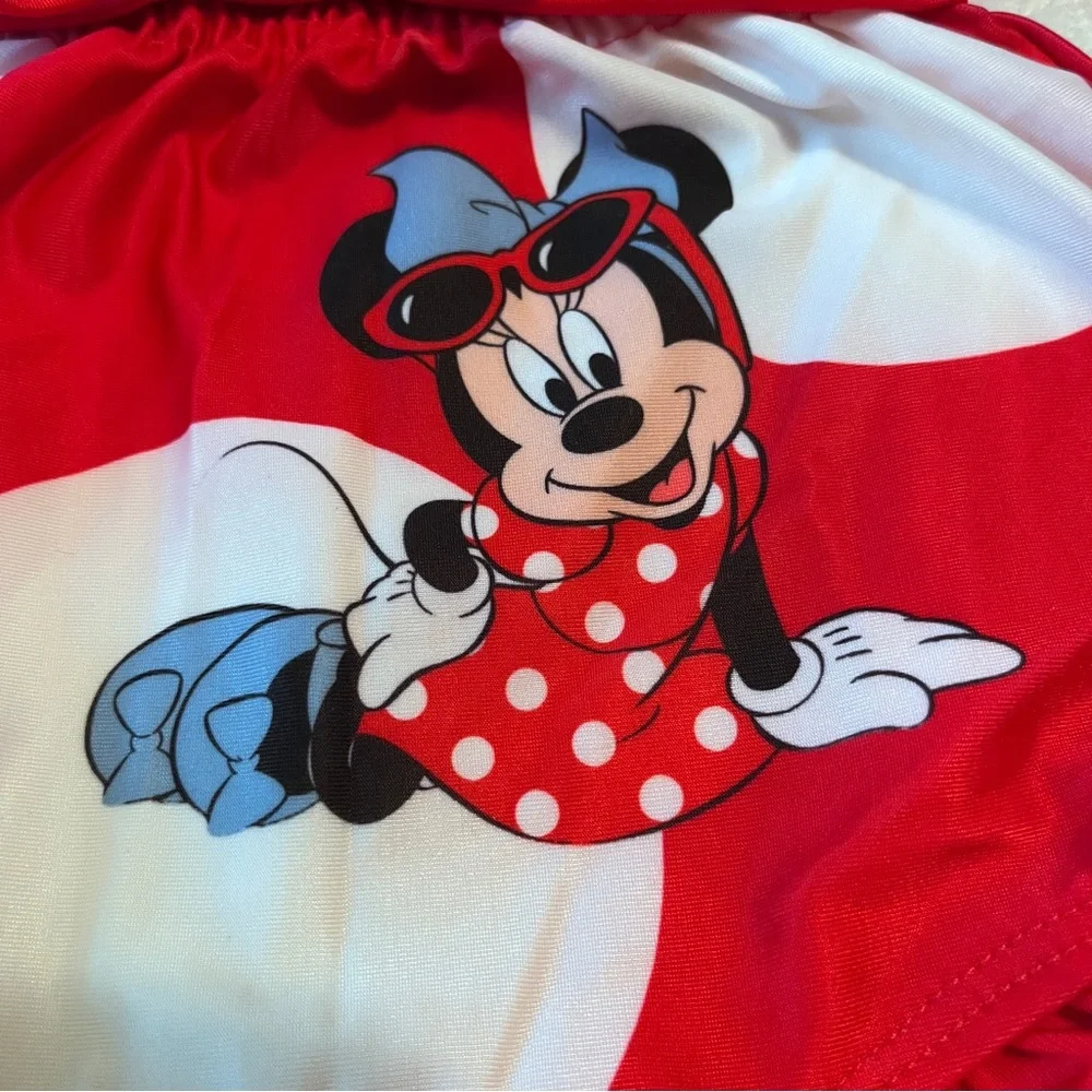 Disney Baby Minnie Mouse Swimsuit – Size:  6–9 Months